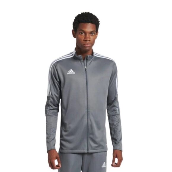 ADIDAS Boy's Full Zip Athletic Jacket - Picture 1 of 3